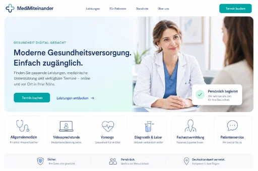 Hero für Beratungsfirma